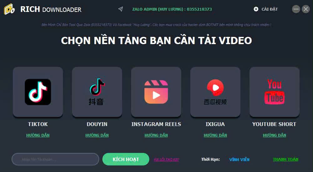  TOOL TẢI HÀNG LOẠT - Pandanix.com