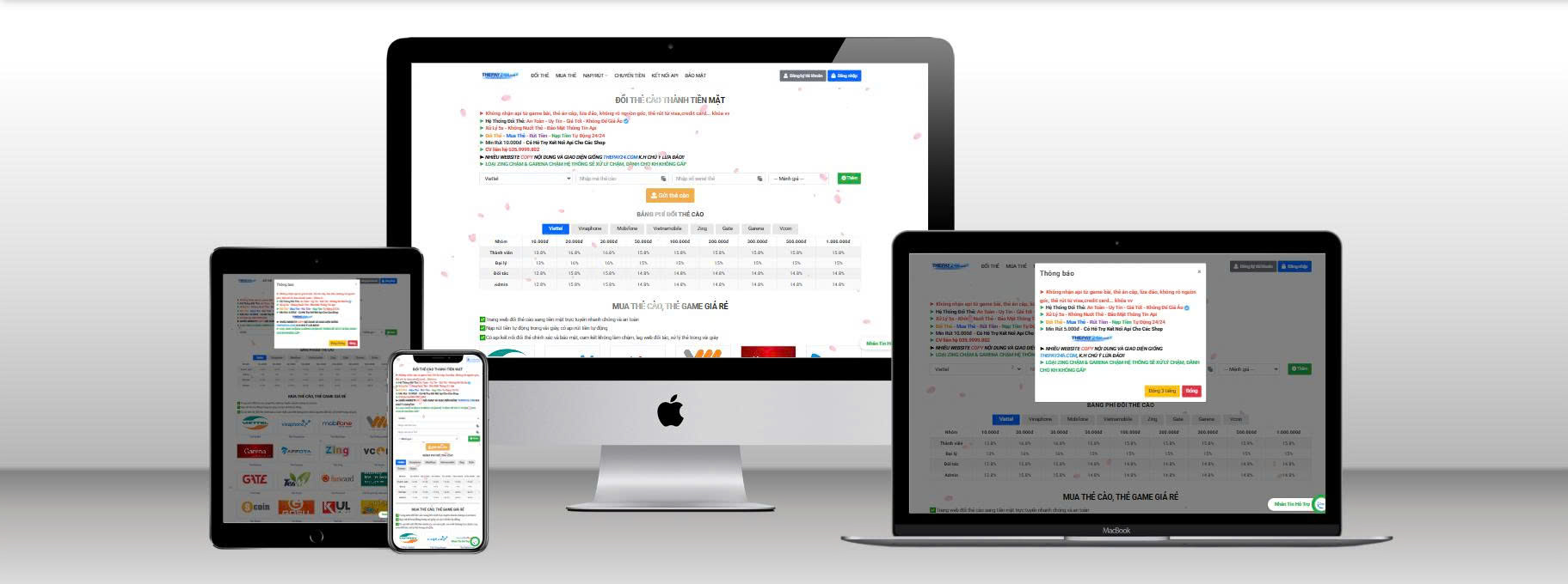  Vip code gạch thẻ auto có toup - Pandanix.com
